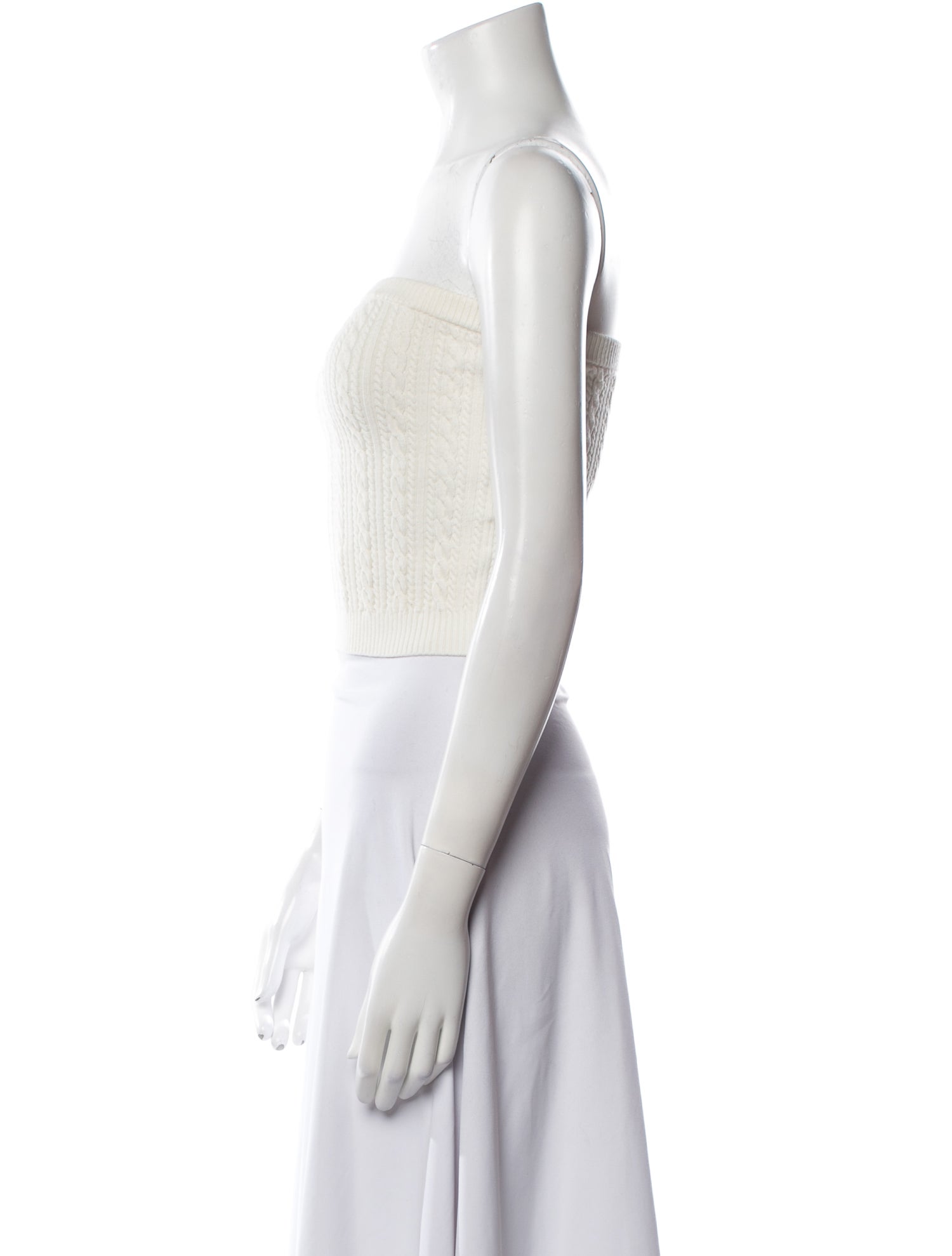 Alice + Olivia Strapless Crop Top